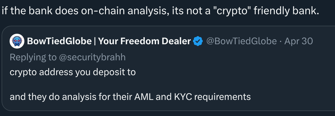 AML In Crypto Friendly Banks